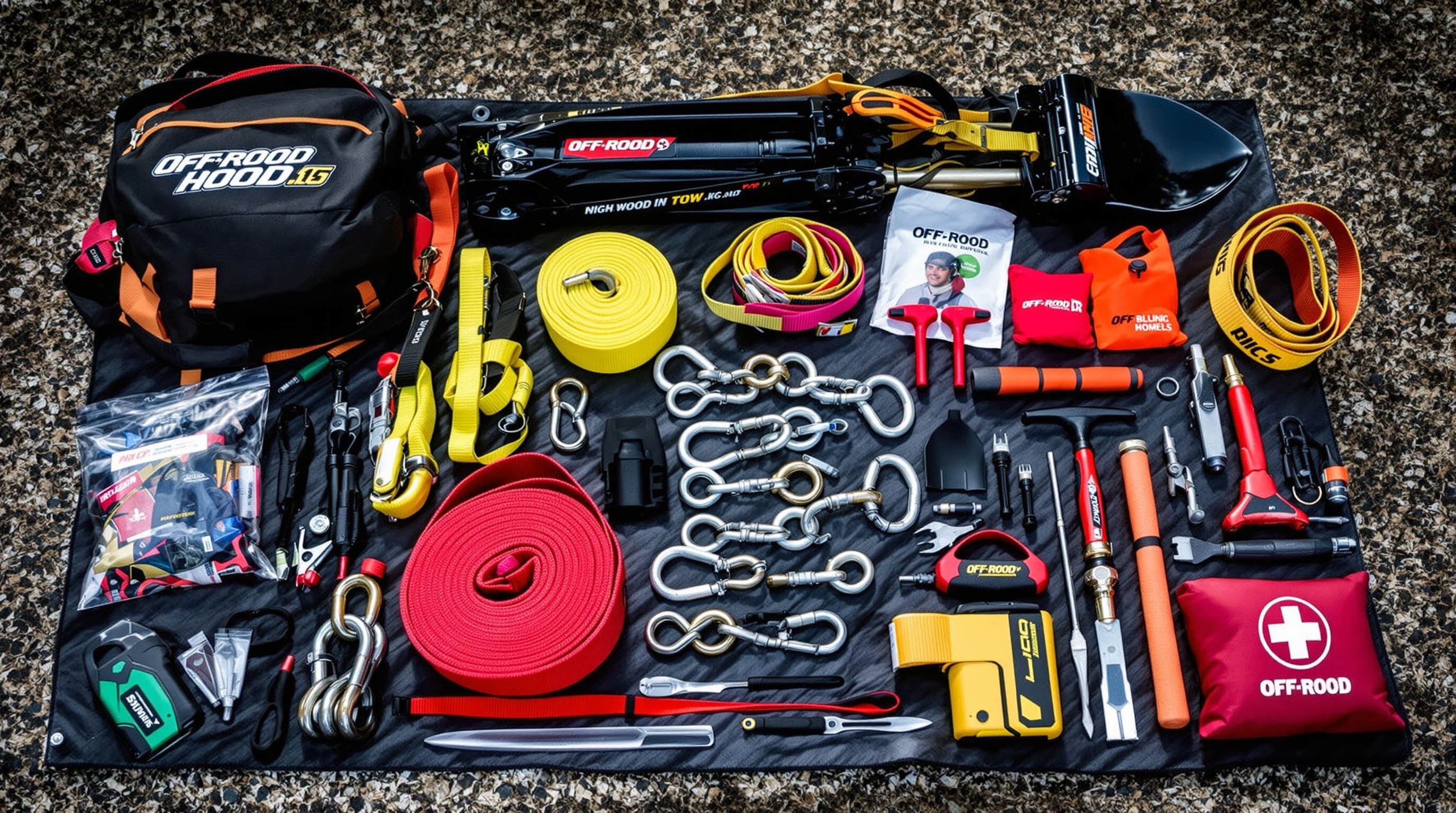 Essential off-road recovery equipment and tools